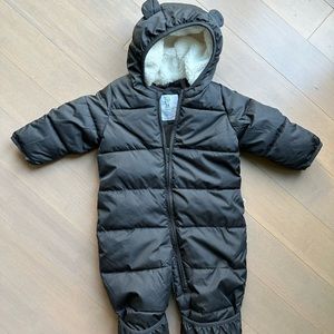 Baby Gap Lightweight Puffer One-Piece Winter Suit  3-6 months